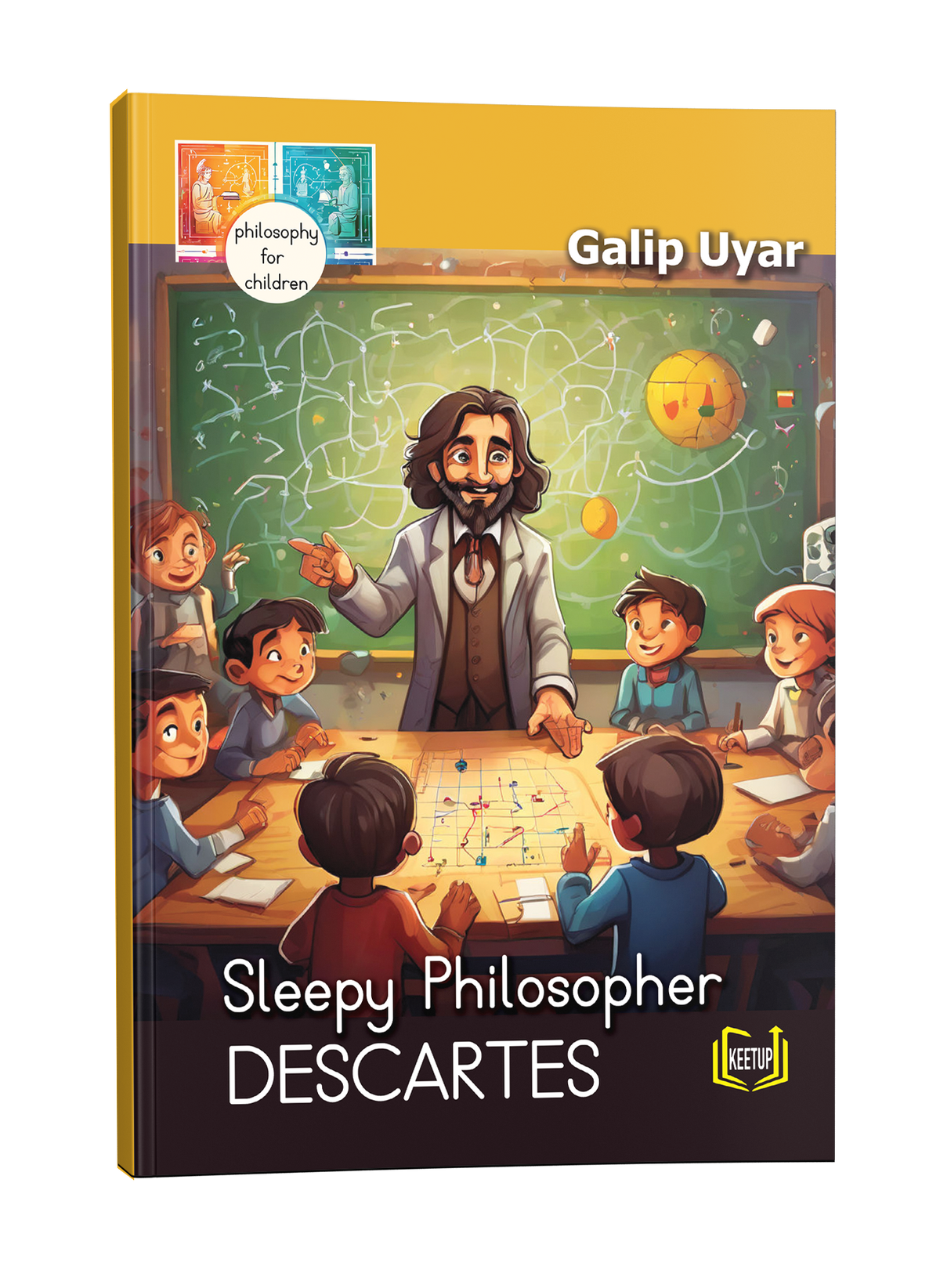 Philosophy for Children: Descartes - Sleepy Philosopher by Galip Uyar